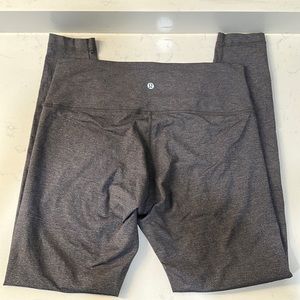 Lululemon grey high waisted leggings